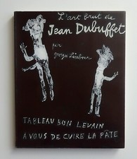 Georges Limbour / Jean Dubuffet TABLEAU BON LEVAIN... EO 1953 imp. Draeger
