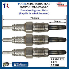 3 Bougie de Réchauffeur liquide refroidissement Chauffage Auxiliaire Addtionnel