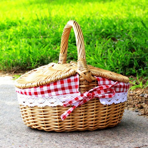 Panier pique nique osier - de,