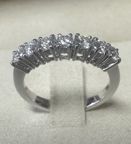 Bague alliance blanc kt - bague,