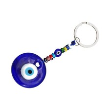 Porte-clés yeux bleus du