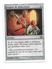 1 X Sceptre de dislocation / Disrupting Scepter - Rare - 9ème édition - VF