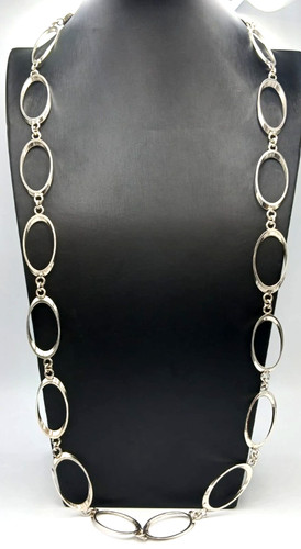 Collier chaîne longue vintage - collier,