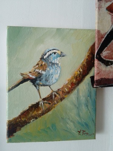 Tableau peinture huile format - huile,