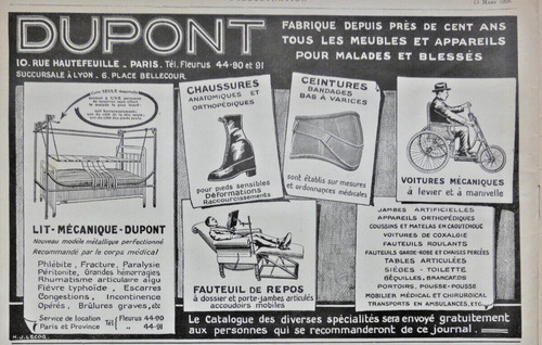 Publicité presse 1926 - de,