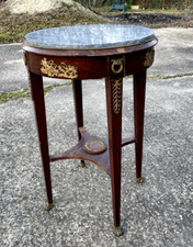 Sellette Louis XVI  avec son marbre