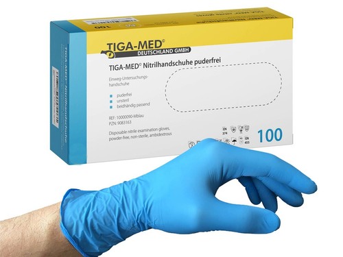 Gants jetables nitrile sans - jetables,