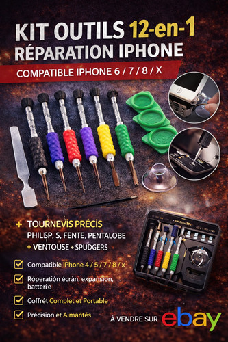 Kit outils réparation - 🦬kit,
