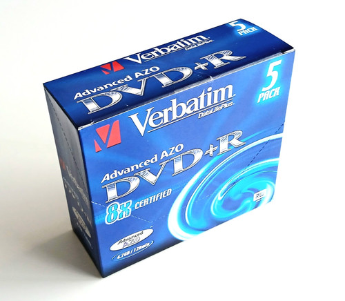Verbatim dvd go 8x - dvd+r,