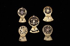 5  COQS DE MONTRES ANGLAIS, OIGNON, Renaissance, Gousset, Sonnerie, Automate, Or