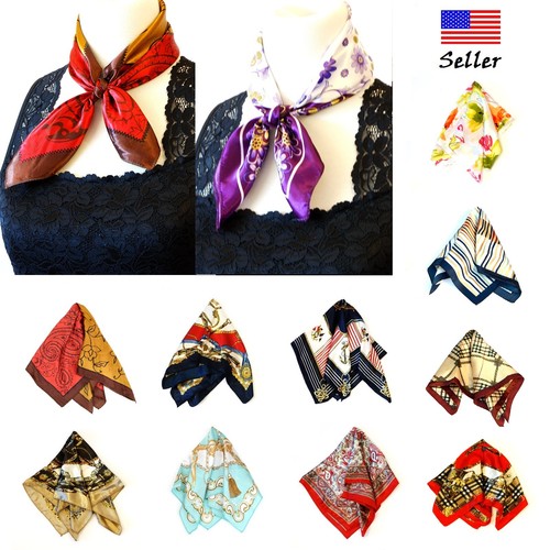 Fashion ladies square satin - ladies,