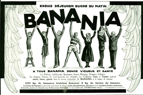 Publicité ancienne banania - publicité,