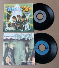 The STRAY CATS Lot 2 x SP 7"