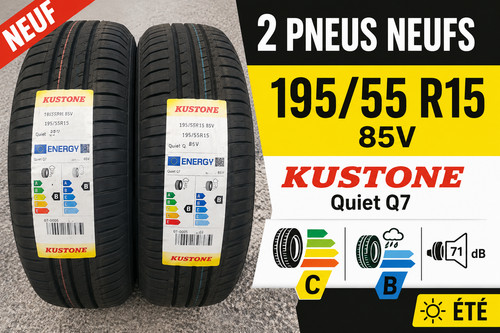Pneus neufs 195 - 2, 195/55