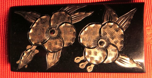 Broche deuil xixème - broche,