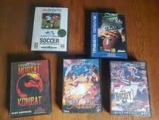 lot de 5 jeux mega drive