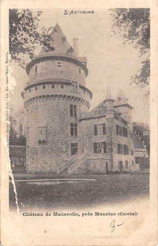 Mauriac chateau de - 15-mauriac-chateau,