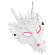  Masque tête de Dragon Halloween Cosplay, masque de Dragon 3D, accessoire de