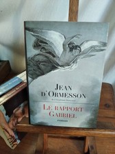 2000 - LE RAPPORT GABRIEL - Jean d'ORMESSON - Roman - Editions FRANCE LOISIRS.