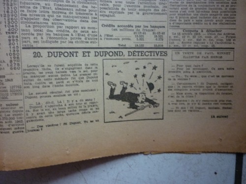Tintin journal soir - soir,