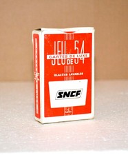 RARE ! - Jeu De 54 Cartes - Objet Publicitaire SNCF - Héron / Deluxe - années 70