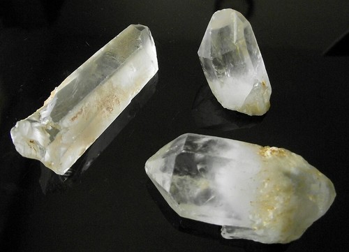 Lot pointes de quartz - pointes,