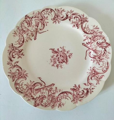 Assiette longchamp modèle - assiette,