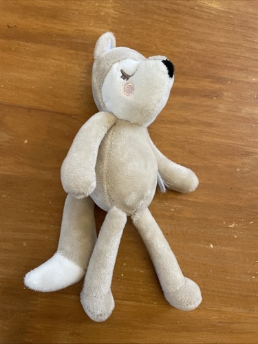 Peluche doudou renard beige - renard,
