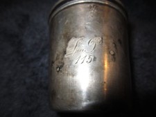 Gobelet timbale de baptême en