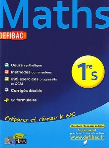 Maths 1ère gabriel - maths, s