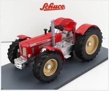Schuco 450914600 Schlueter - Super 1500 Tv Tracteur 1959 - Rouge Gris - 1/32