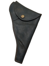 G6/09/2025 (REF28144) Ancien étui militaire en cuir pour révolver armée