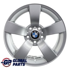 BMW E60 E61 Jante Alliage Argentée 17" ET:20 8J Rayons Étoile 122 6760615