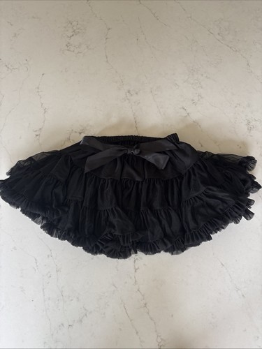 Girls black ruffle tutu - ruffle,