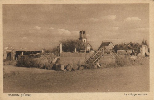 Cpa ostheim le - (hti-rhin),
