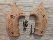 Plaquettes bois Smith & Wesson