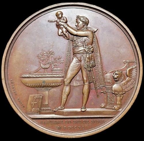 Médaille bronze rare - en,