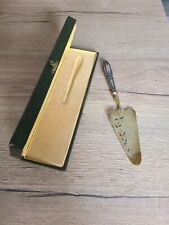 Pelle à gâteau ou à tarte en métal argenté.  Art Nouveau . Début 20éme. France