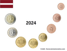 Serie Euros Lettonie 2024 - 8