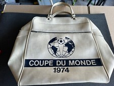Sac De Sport Vintage Coupe Du Monde De Foot Allemagne Ouest 1974 Rare