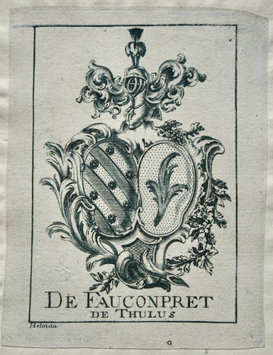 Fauconpret thulus libris - fauconpret, de