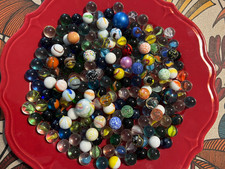 LOT DE 200 BILLES DIVERSES 1,2kg AGATE PEPITE CLOWNFISH, BLUETANG... TB ETAT