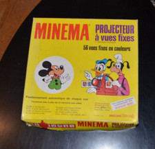 Projecteur Minema 56 vues Disney  Donald mickey dingo hiawatha Meccano BEG
