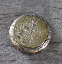 Pendentif médaillon ,miroir