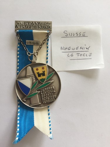 Médaille suisse huguenin - huguenin, le