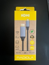 Cordon HDMI Type C (mâle-mâle) Longueur 2m