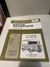 Revue Technique Citroen H 1000 Et 1600 Moteurs Diesel Indenor