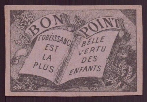 Bon point obéissance - ", l'obéissance