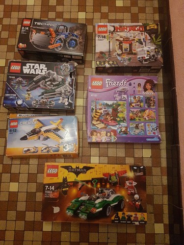 Lot boite lego vide - star, wars
