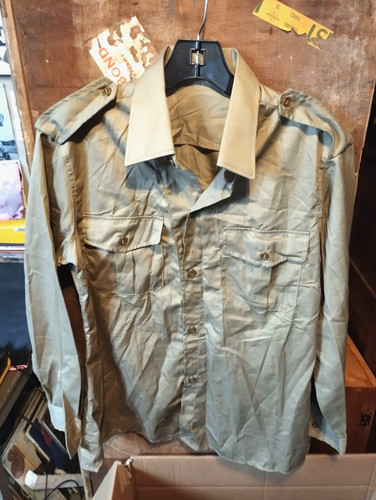 Chemise chino militaire - en,